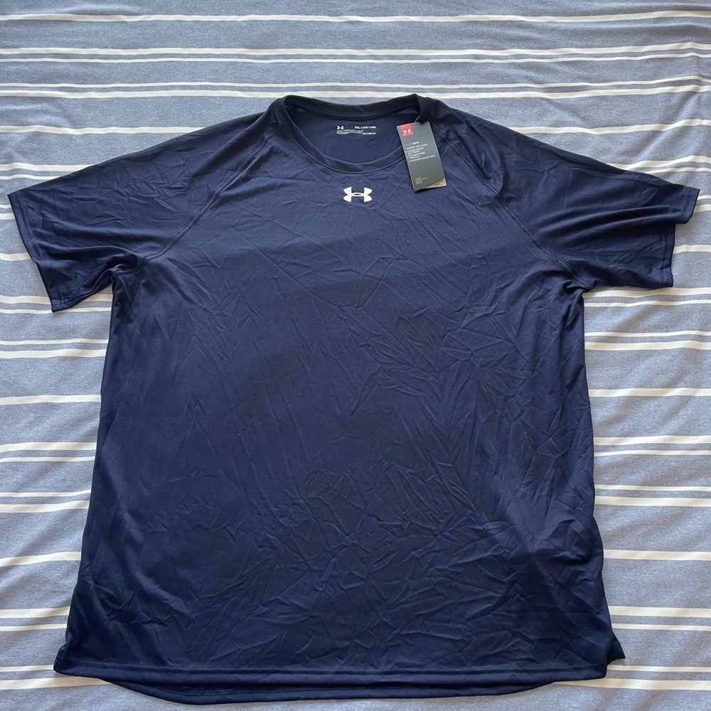 Under Armour Men's Navy Heatgear Shirt
